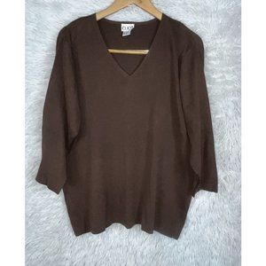 CLIO Women Silk Sweater Plus Size 2X